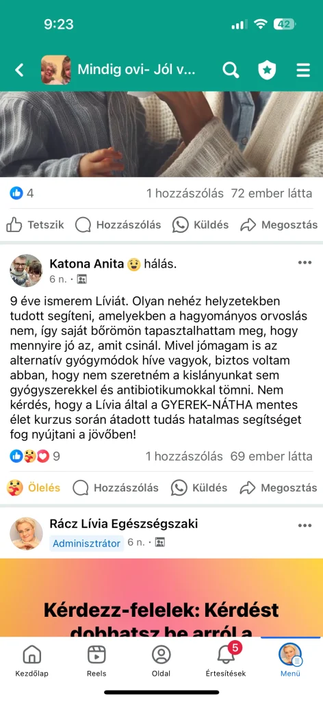 MINDIG OVI program Gyerek kurzus Vélemények 1