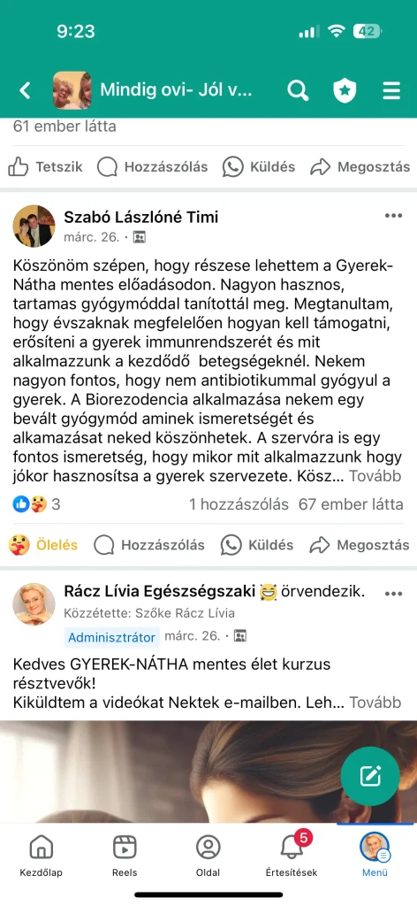 MINDIG OVI program Gyerek kurzus Vélemények 3