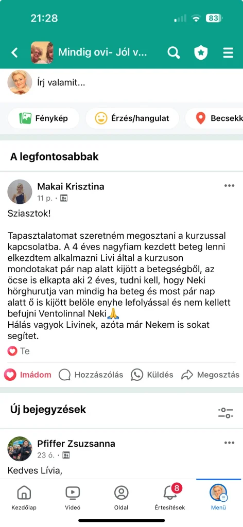 MINDIG OVI program Gyerek kurzus termék vélemények (8)