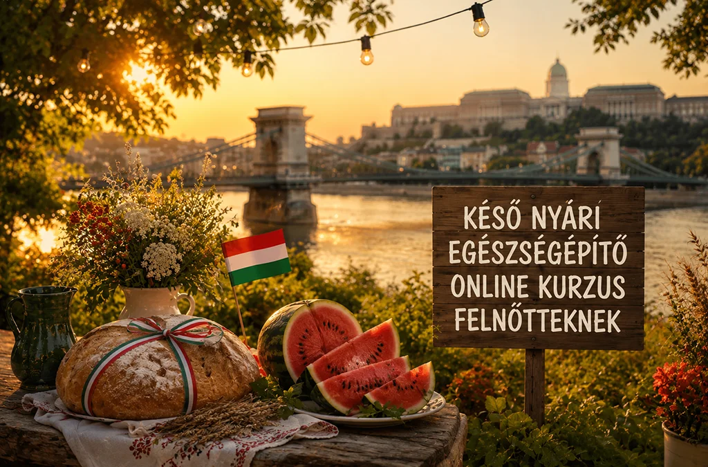 Késő nyári egészségépítés felnőtteknek Online minikurzus