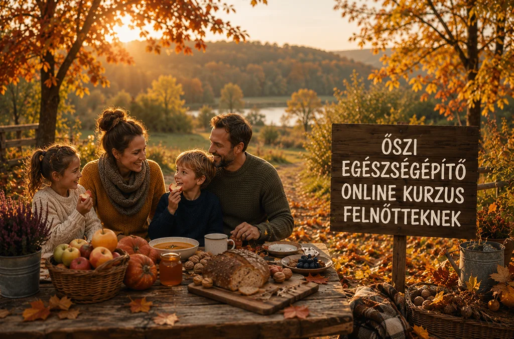 Őszi egészségépítés felnőtteknek Online minikurzus
