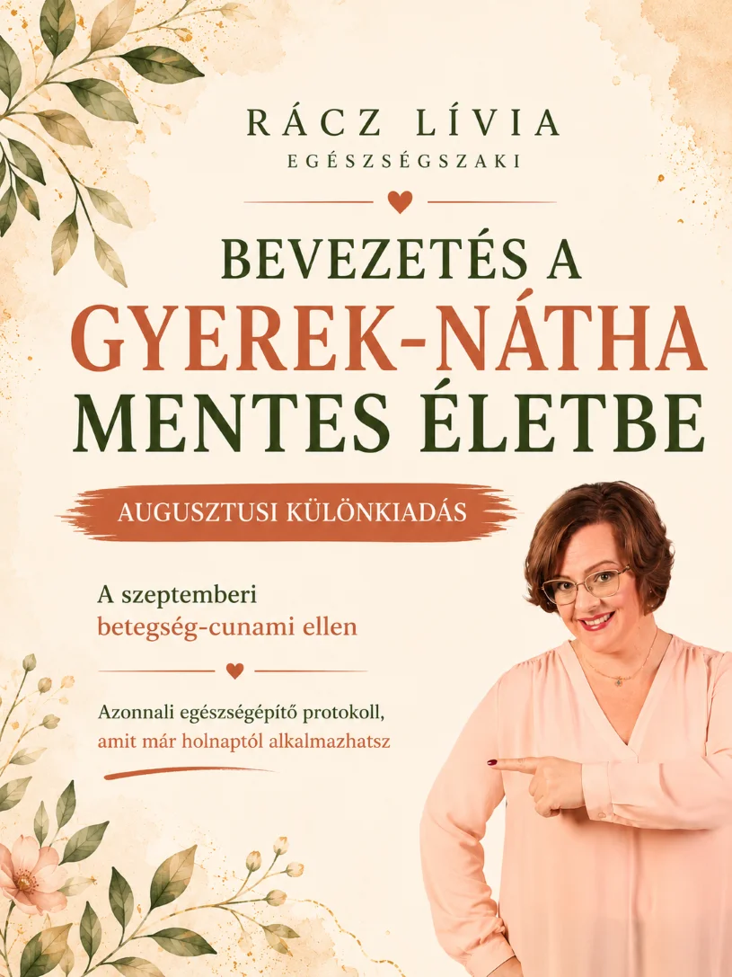 Bevezetes a Gyerek natha Mentes Eletbe augusztusi kulonkiadas kulonleges ajanlat e book borito